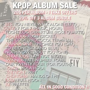 kpop albums